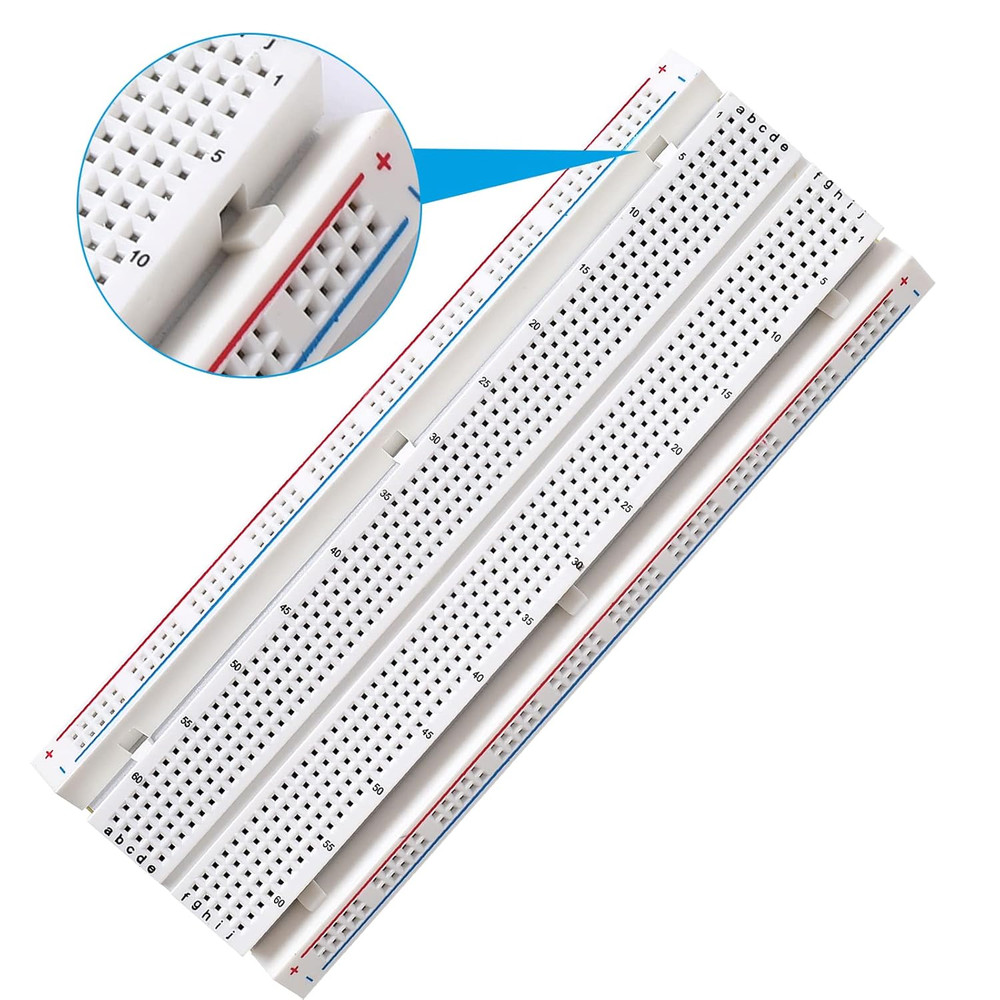 3 Set of Solderless Prototype Breadboard 830 Tie Points Breadboard
