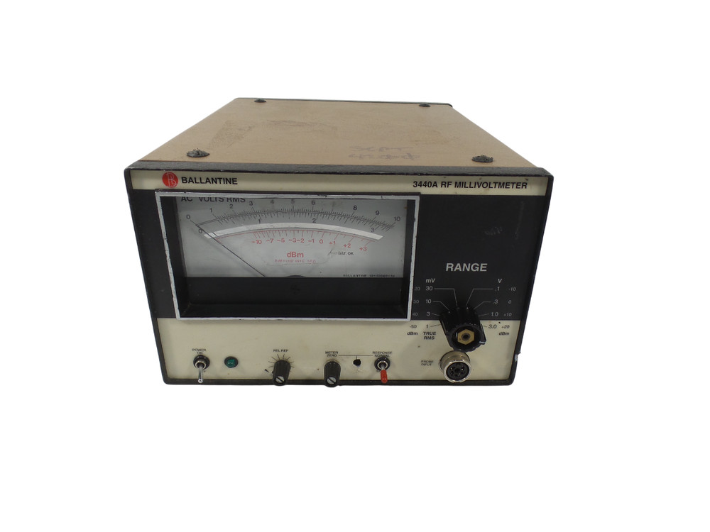 Ballantine 3440A RF Millivoltmeter
