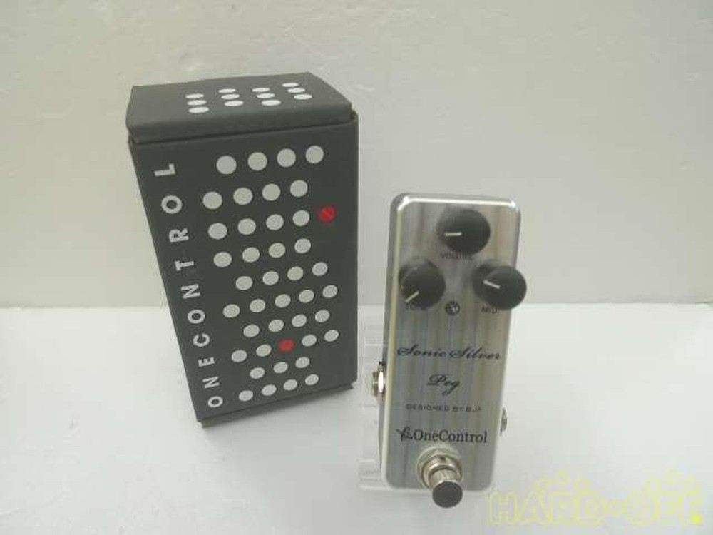 ONE CONTROL SONIC SILVER PEG Effector/Bass Pre
