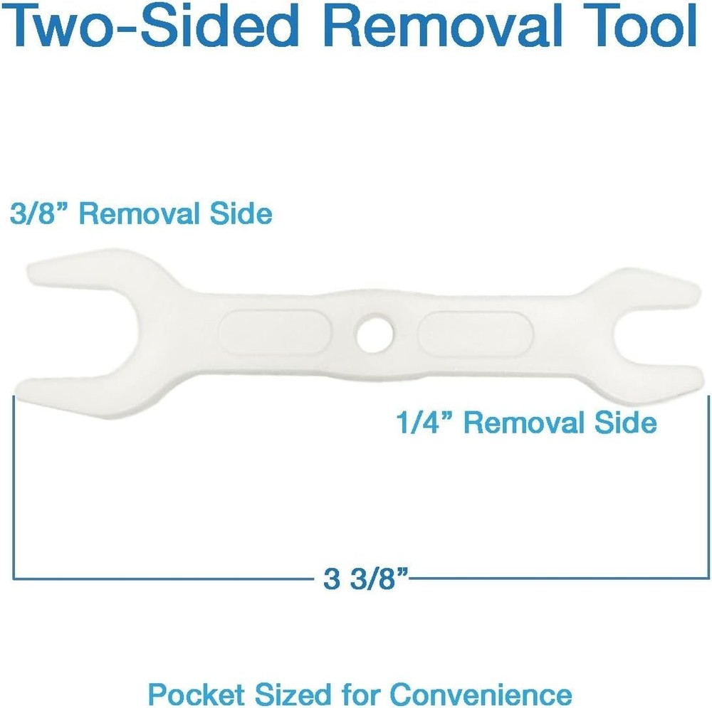 Push Fit, Quick Connect Tubing Release Tool for Fitting Removal 2 PACK, Plast...