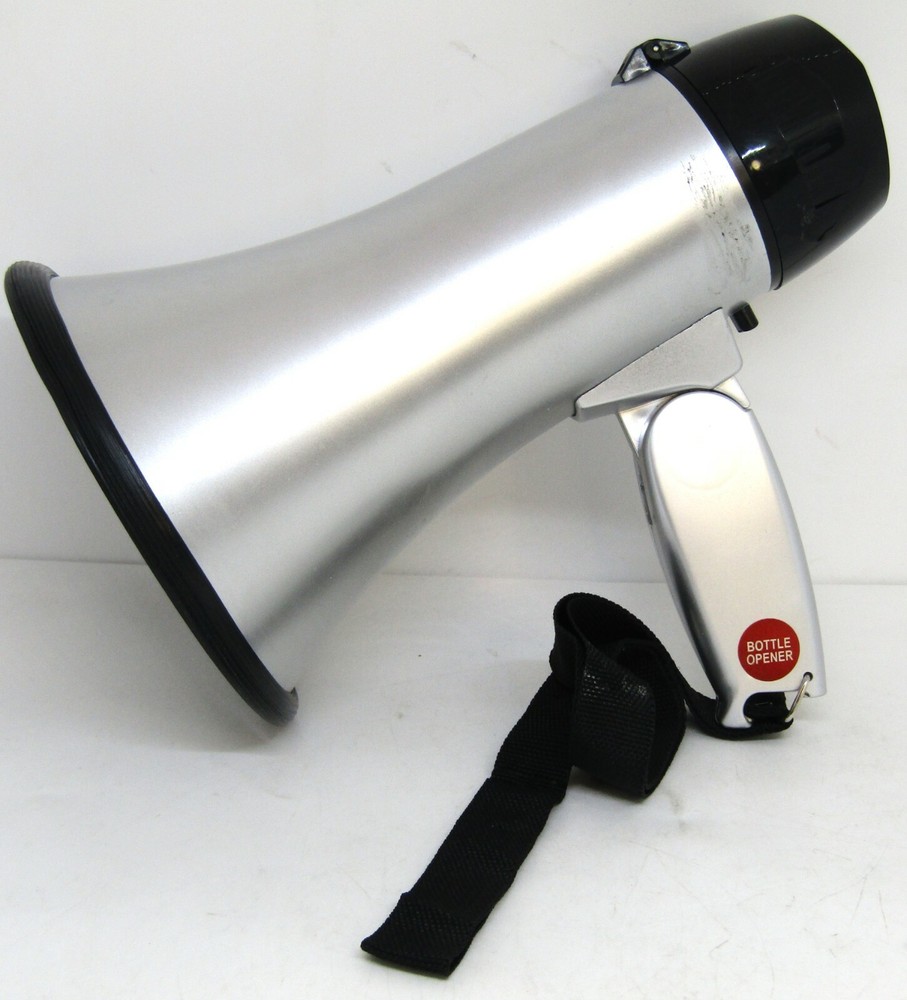 MerchSource 2018 Hand-Held Megaphone with Siren.