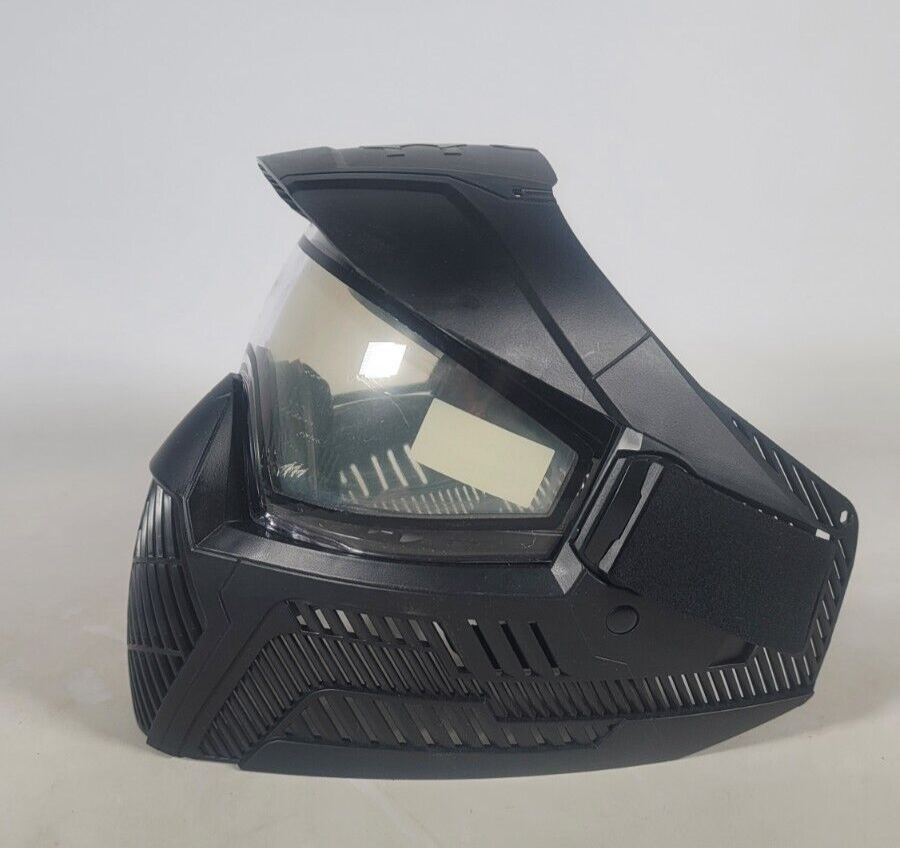 Carbon OPR Full Head Coverage Thermal Paintball Goggles Mask - Black