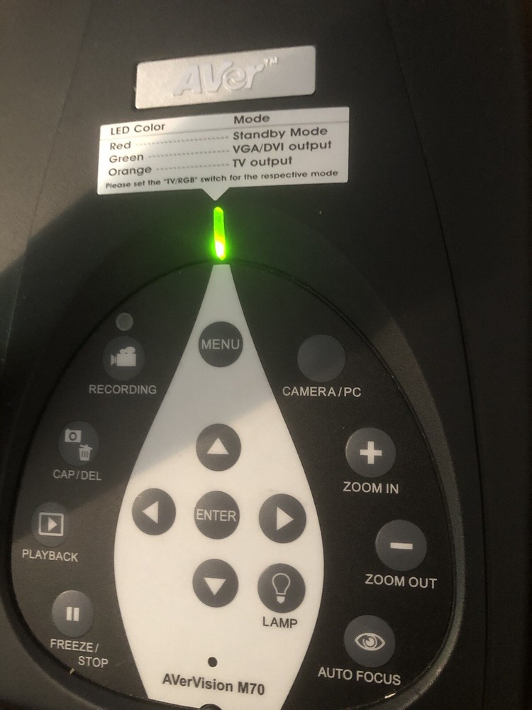 Avermedia AverVision M70 Document Camera HDMI Power Supply /Read Description