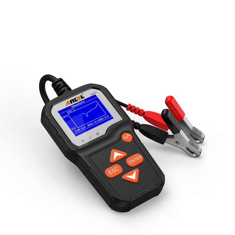 ANCEL 12V 6V Automotive Battery Tester Checker Load Volt Analyzer 100-2000 CCA