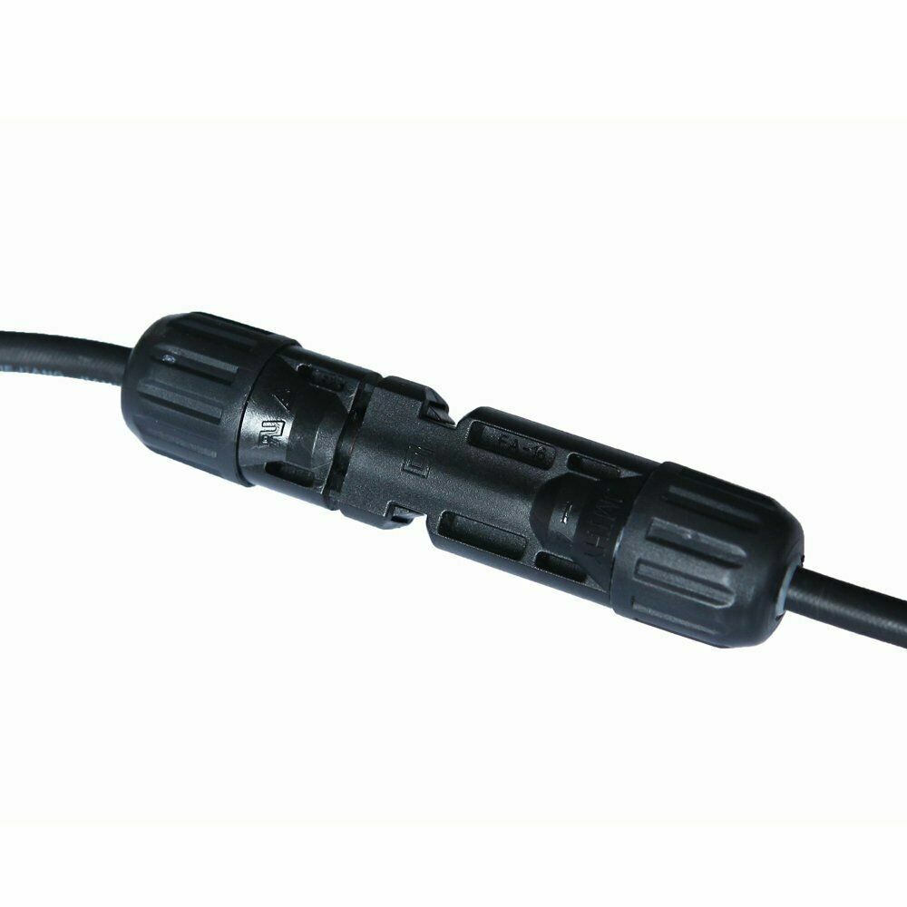 20Pcs Solar Cable Connectors 4mm-6mm 30Amp Waterproof Solar Panel Wire Joiners