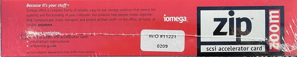 Zip Zoom SCSI Accelerator Card / PC Windows New NIB