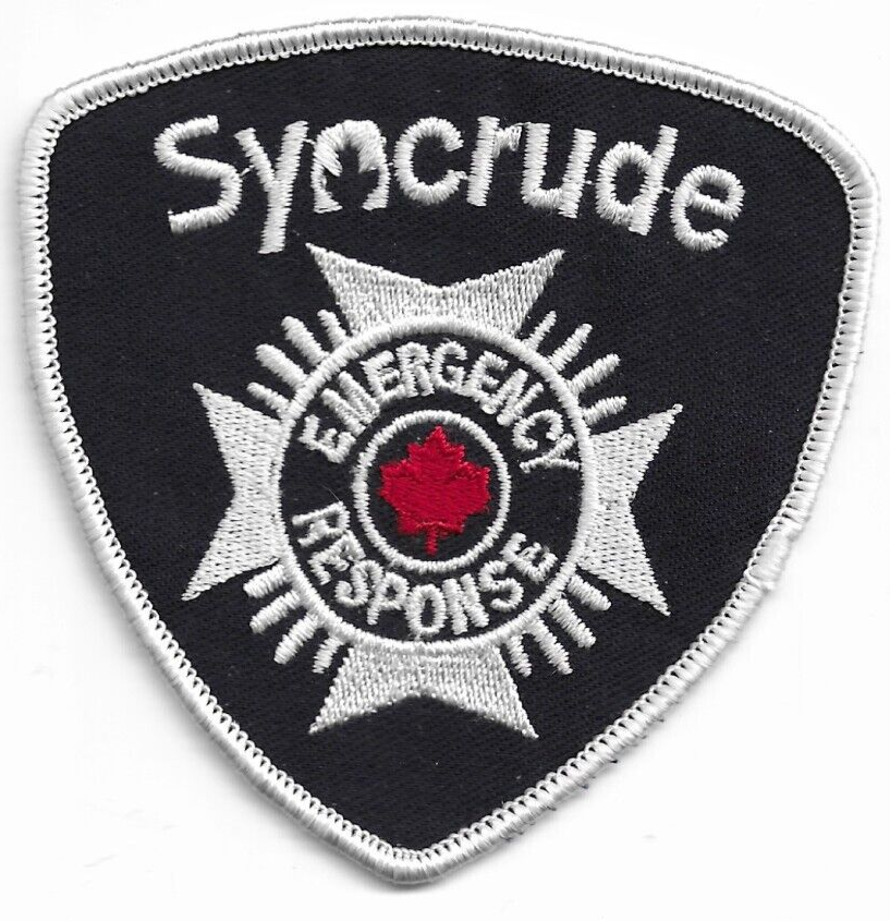 Syacrude Fire Dept., Alberta, Canada (3.25" x 3.25") fire patch