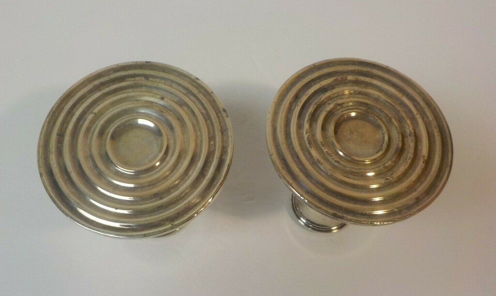 Pair Vintage TOWLE Sterling Silver 4" Candlesticks