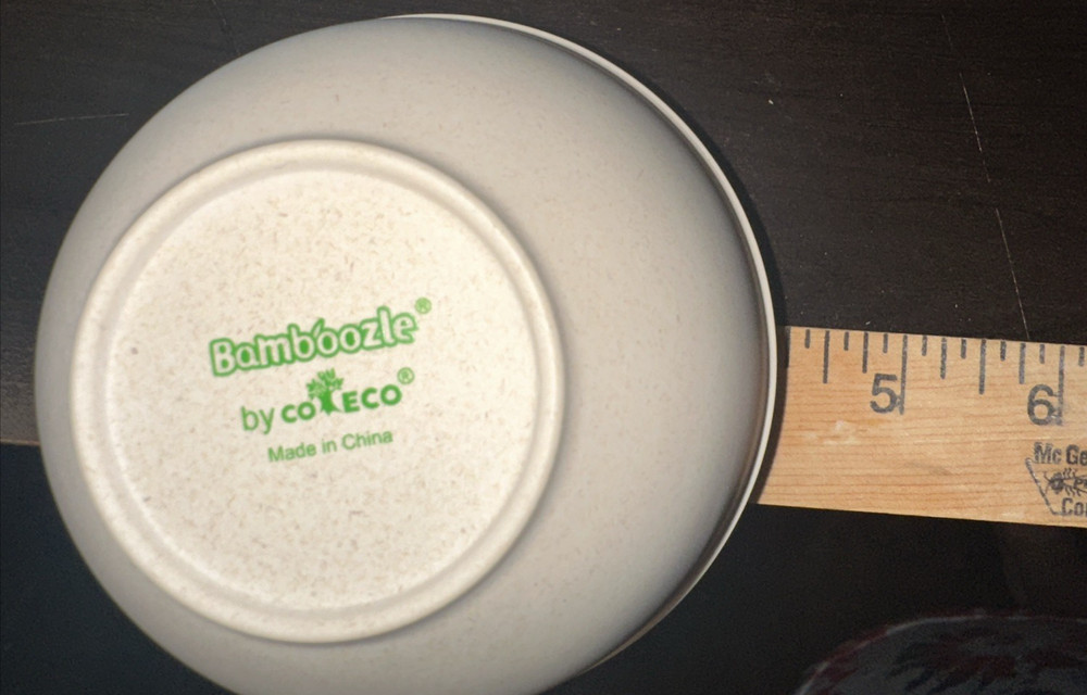 ASTRIK BAMBOOZIE 5 NESTING MIXING BOWL SET~SUSTAINABLE~DURABLE BIODEGRADABLE