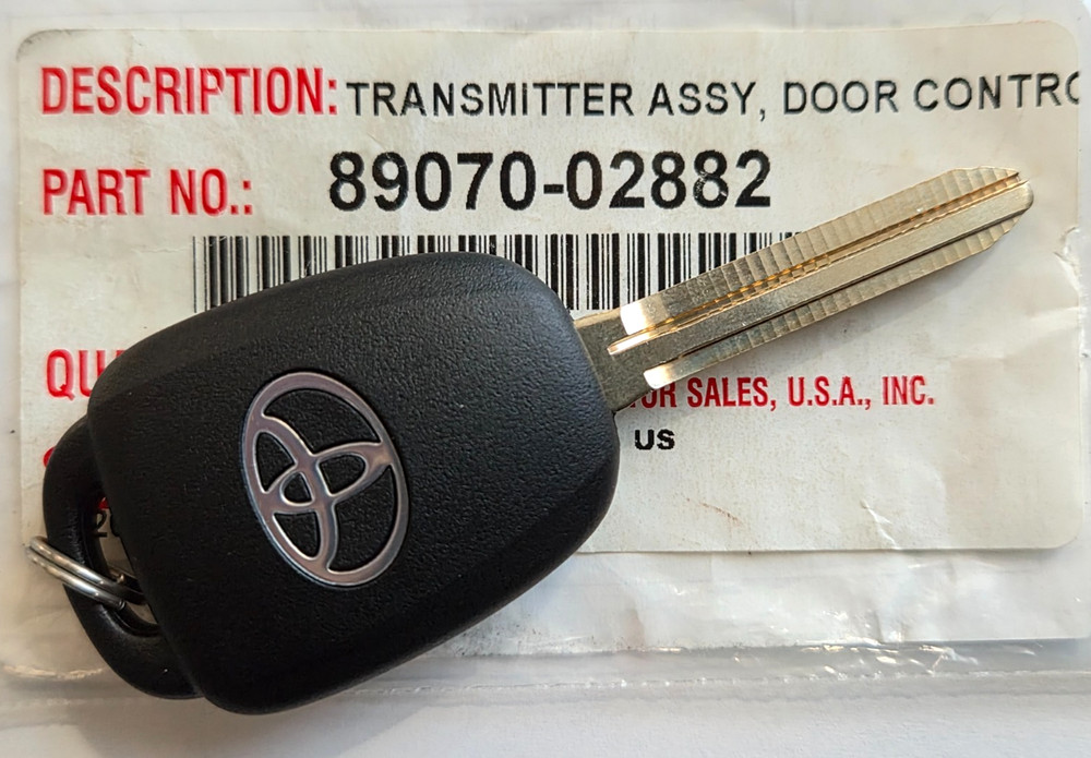 Toyota Door Control Transmitter Assembly Genuine OEM 89070-02882