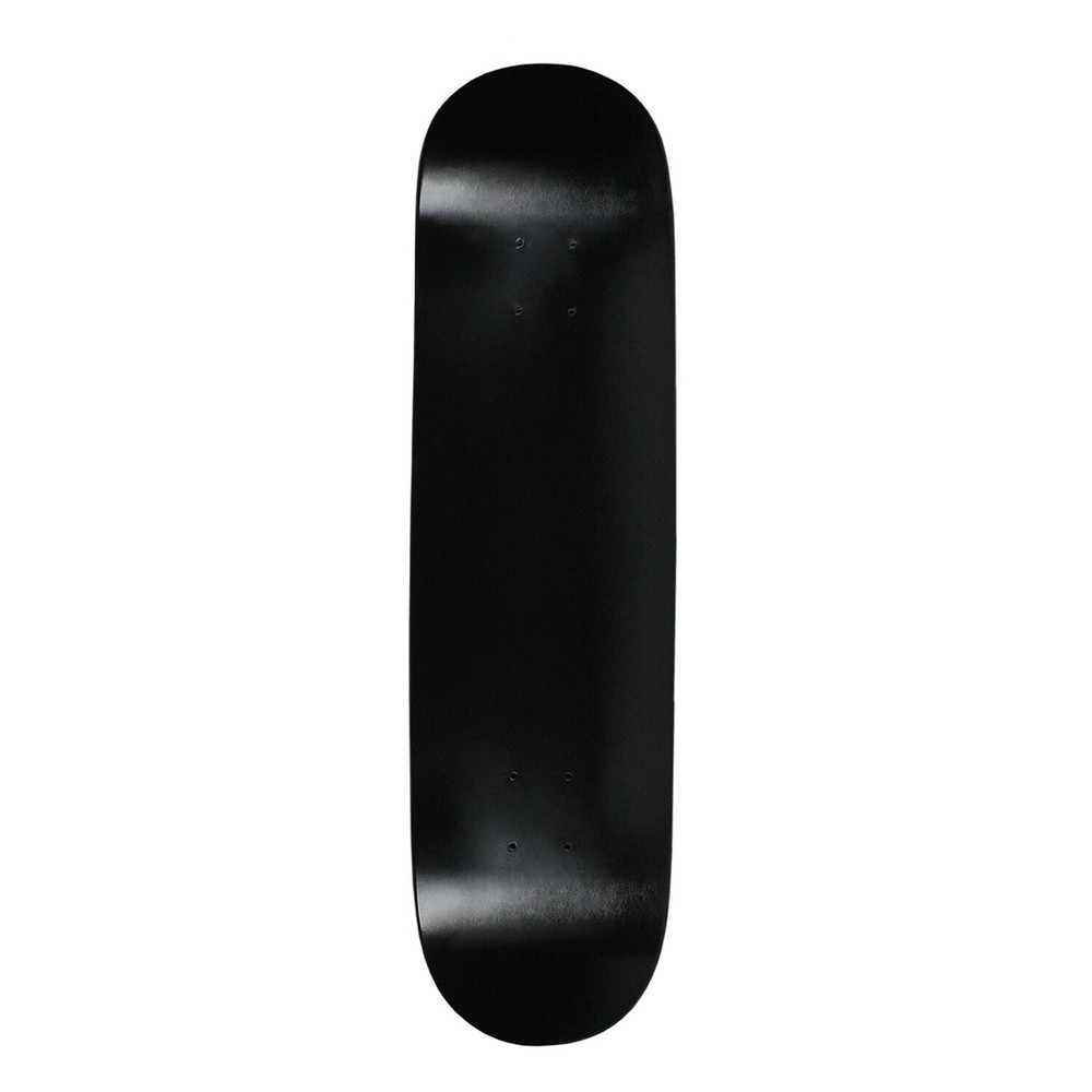 Moose Complete Skateboard Dipped Black 7.0" Silver/White Assembled