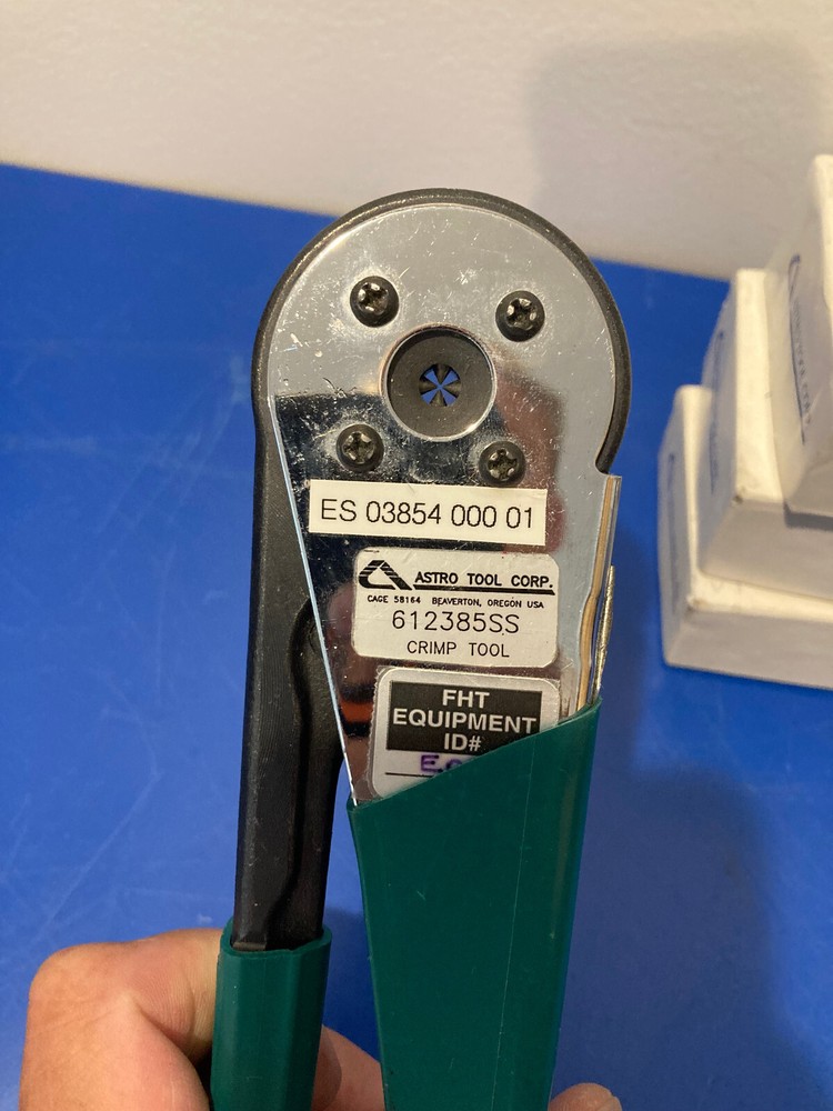 15087 Astro Tool 612385SS manual hand crimp tool