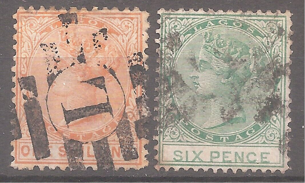 Lagos Sc#6, 11 Used Cat Val $77 gtc19