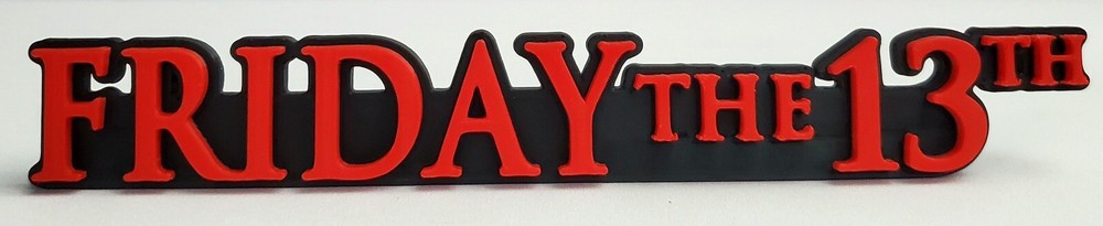 FRIDAY the 13th 2009 Remake Movie Plaque