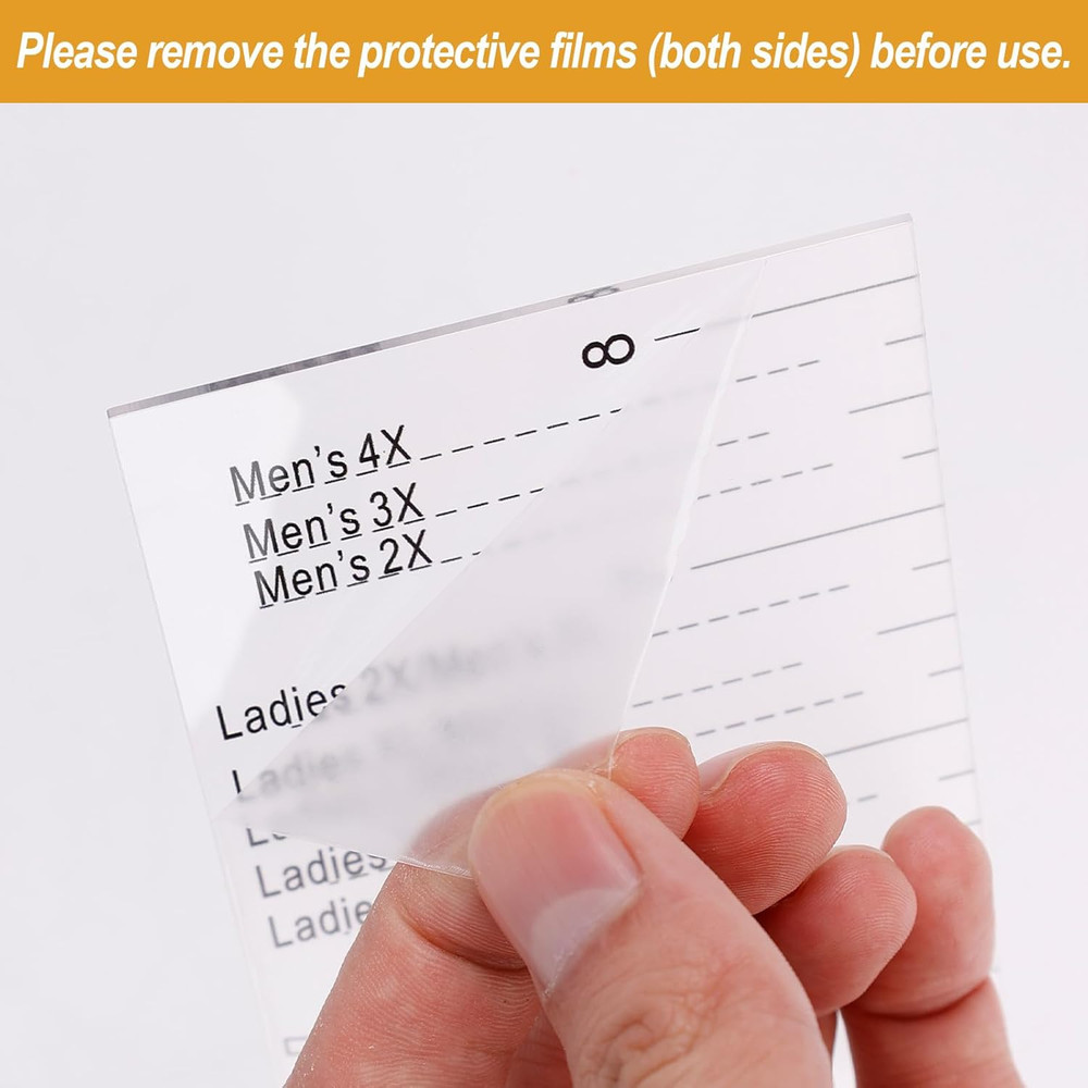 Acrylic Tshirt Ruler Guide for Vinyl Alignment Left Chest Logo Placement Tool T