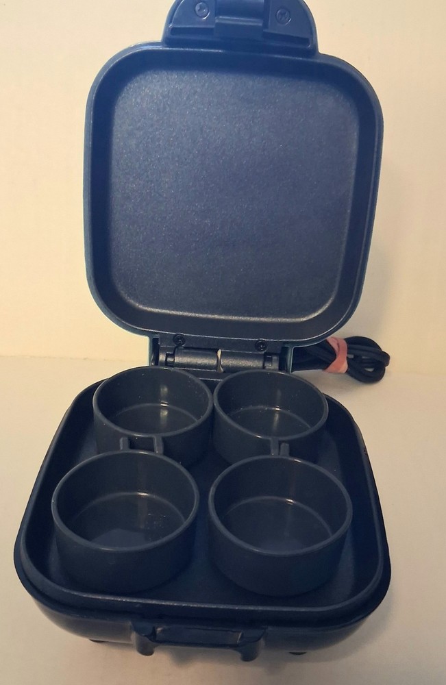 DASH Deluxe Egg Bite Maker - Aqua, with Silicone Molds! NOB!