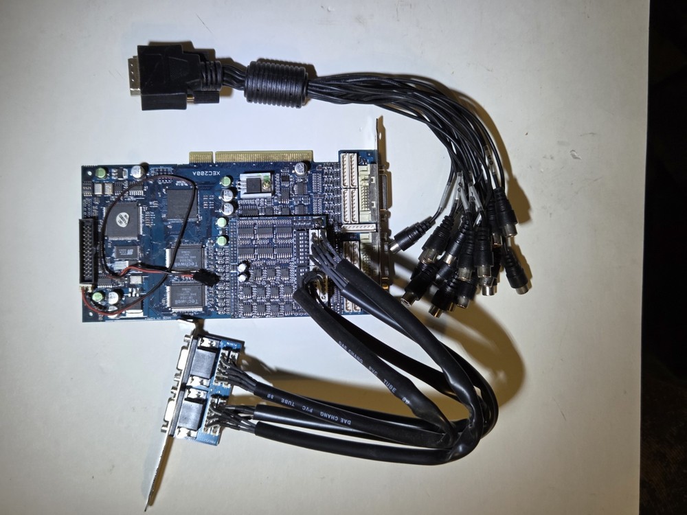 Techwell Xecap 200A DVR Server System Card