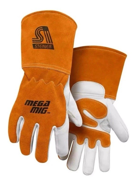 Steiner Industries 0215-L Mega MIG Welding Gloves, Large