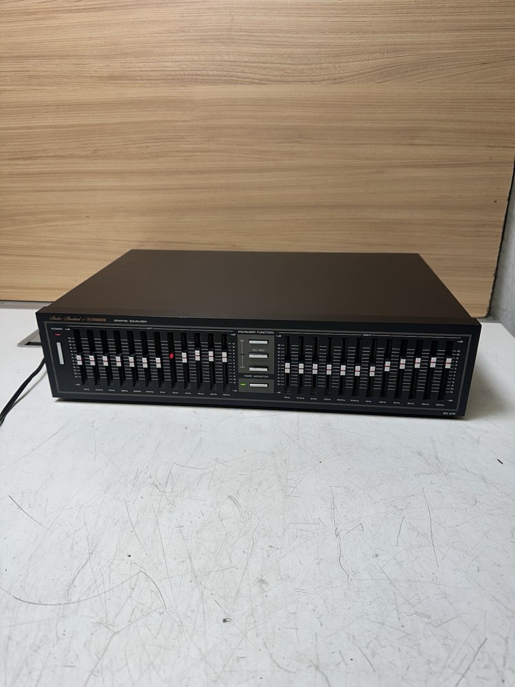 Fisher Studio Standard EQ-275 Graphic Equalizer (please Read)