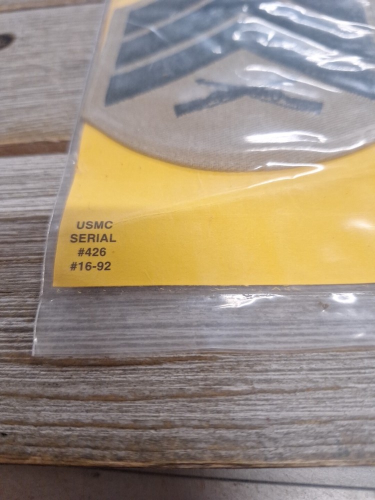 OEC Marine Corps Chevrons Khakis Patches