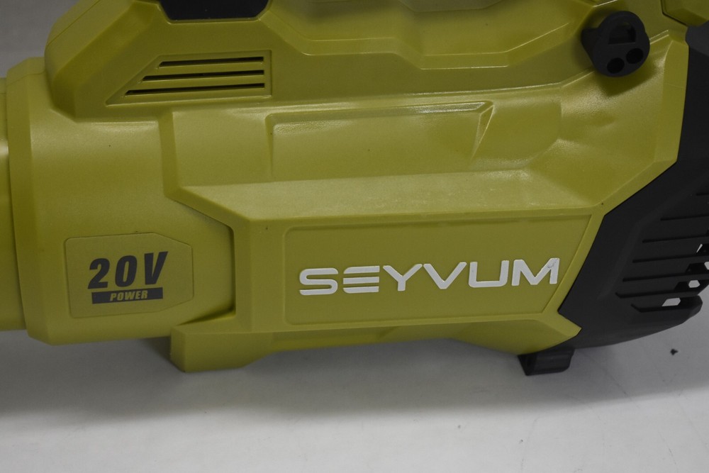 SEYVUM Leaf Blower 20V Cordless Leaf Blower Missing Batteries & Accessories