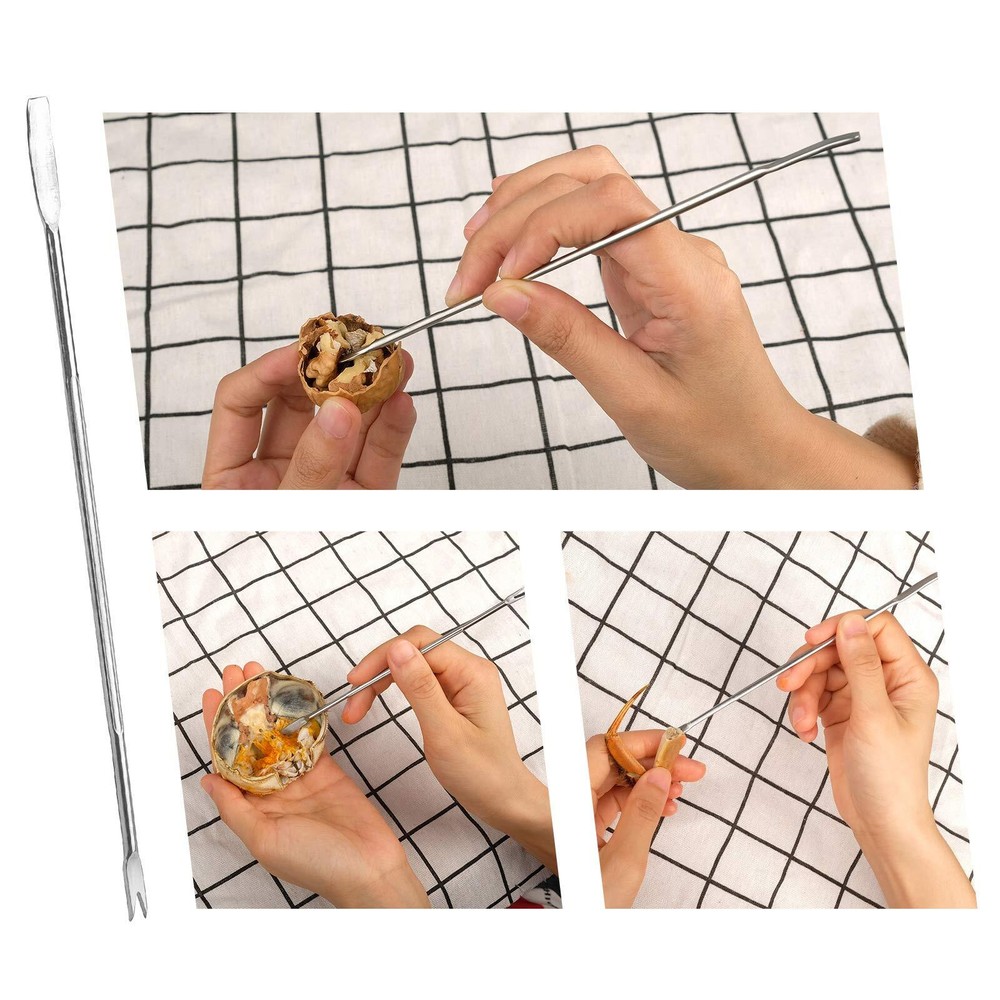 Nutcracker Pecan Walnut Nut Crackers Bundle Heavy Duty Shell Seafood Cracker ...