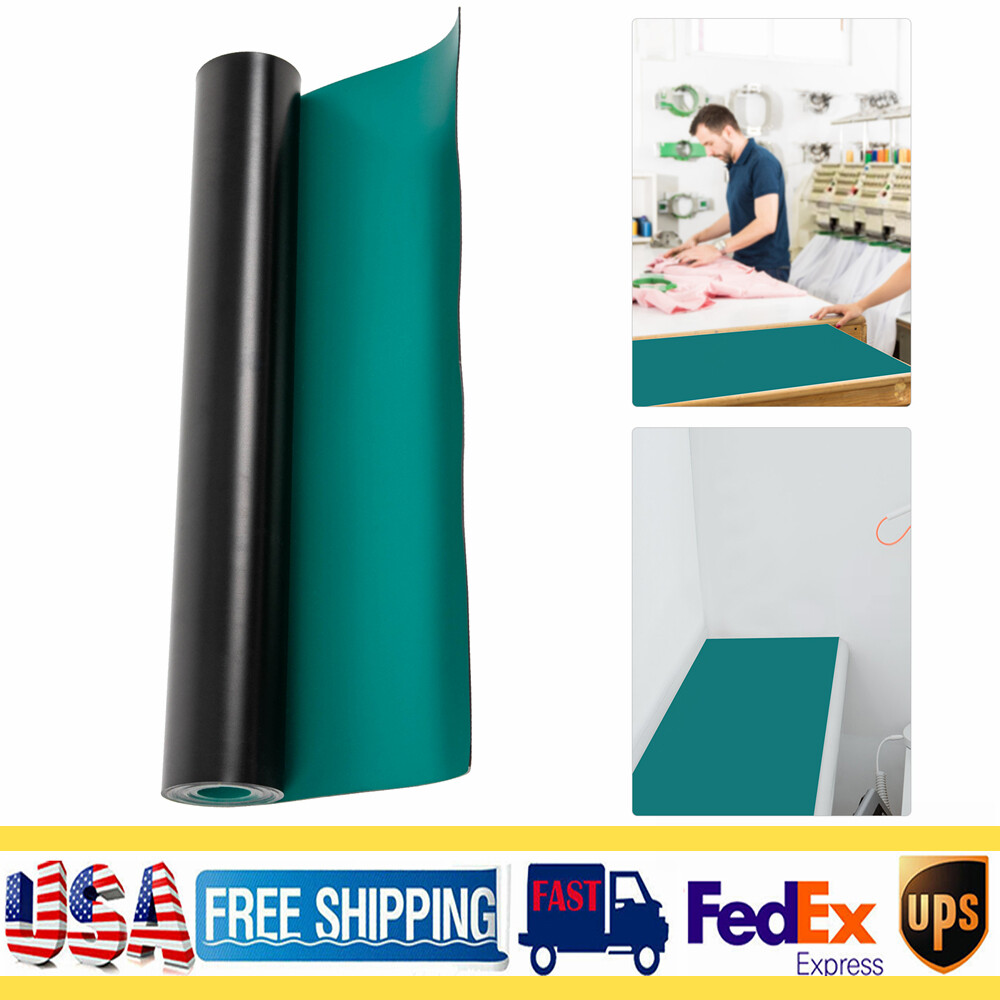 Anti-Static ESD Rubber Table Floor Mat 118" x 23" large For Workbench