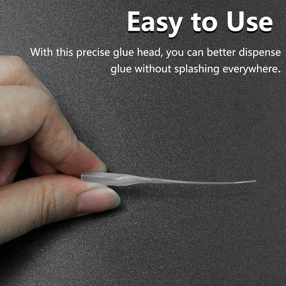 200Pcs Micro CA Glue Tips, Precision CA Applicator Tips Glue Tip Extender for DI