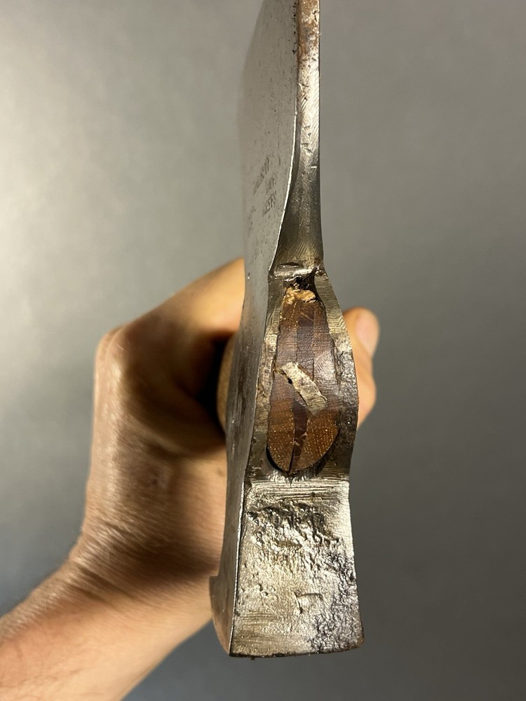 Vintage Baker & Hamilton Lightning Axe Claw Hatchet Nail Puller VTG