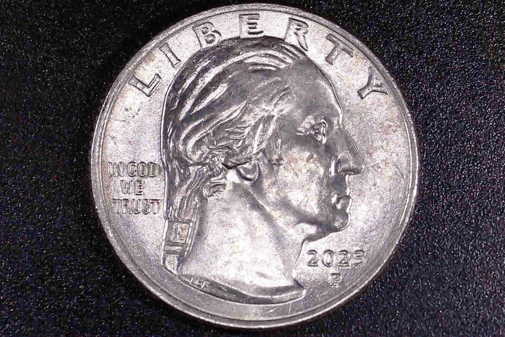 2023 Philadelphia Mint, Edith Kanaka’ole Quarter, Die Chips