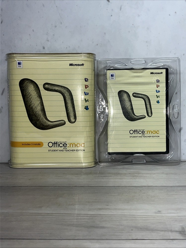 Office: Mac Student And Teacher Edition, 2004. New! Microsoft