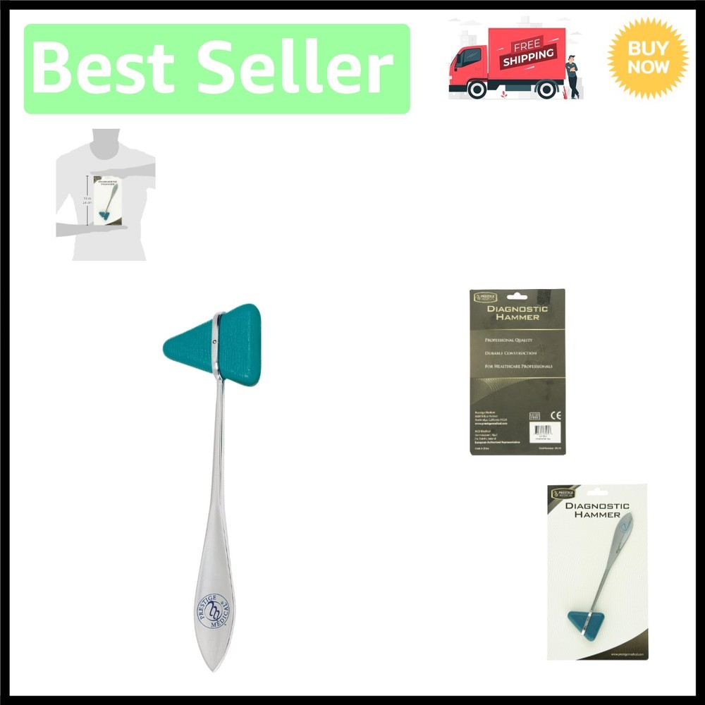 Teal Taylor Percussion Hammer - Precision Reflex Testing Tool for Clinicians