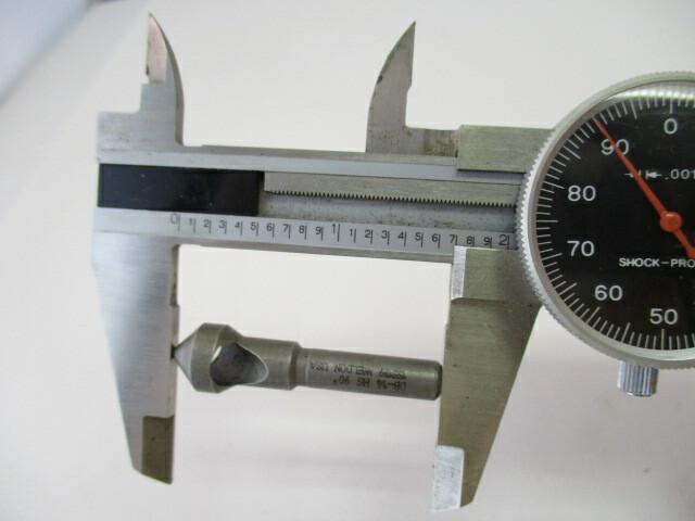 WELDON Countersink # DB-14 x 90° Degree Deburring Tool Chamfer, Sharp, EC