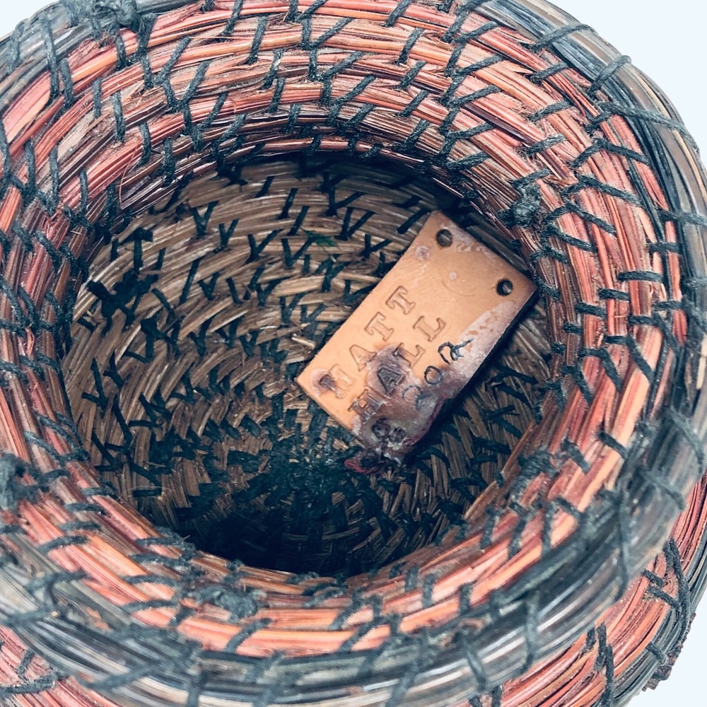 Pine Straw Basket Decorative Matt Hall 2012