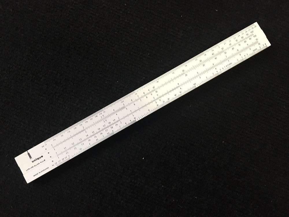 Vintage Unique Log Log Slide Rule