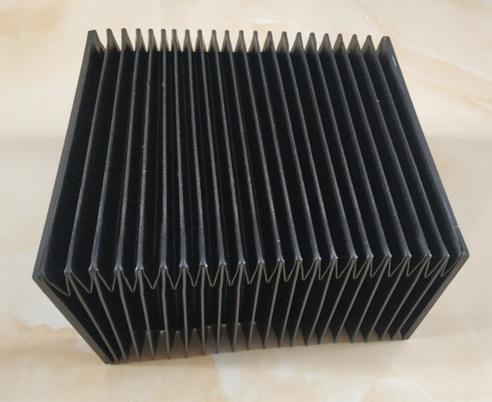 CNC machine tools "U" SHAPED bellows, inner 110mm x 110mm x Lmax 310mm, 4 pcs