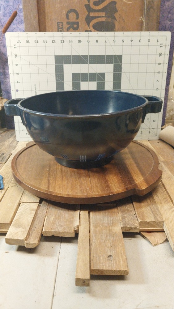 Dansk Blue Plastic Colander