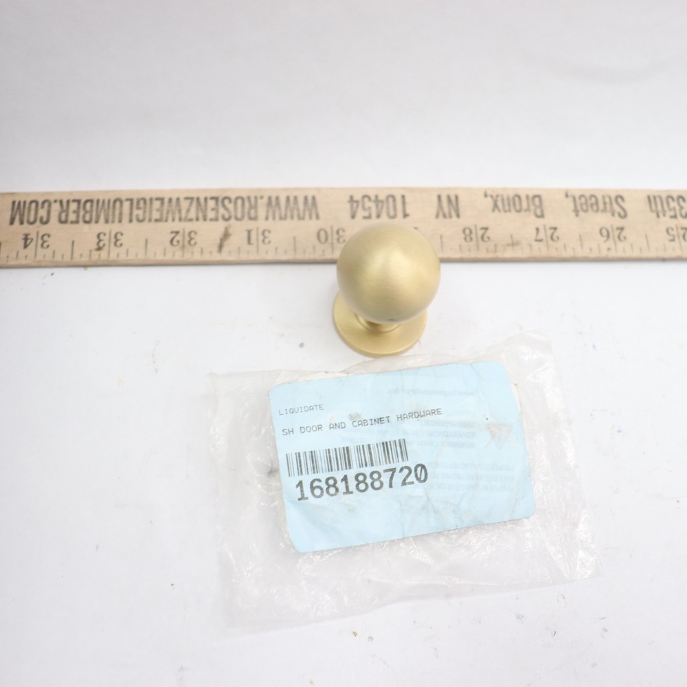 Modern Kitchen Cabinet Handle Solid Brass 1-1/4" 168188720