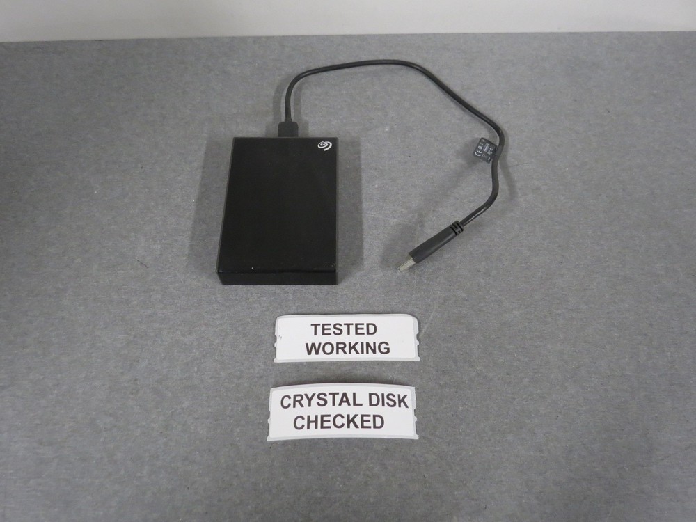 Seagate 4TB External Hard Drive Black - LOW HOURS!!!