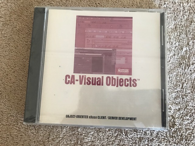 CA Computer Associates Visual Objects CD New Sealed