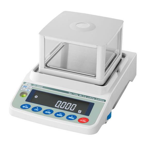 A&D GF-1003A Precision Lab Balance, Compact Scale 1100gX0.001g
