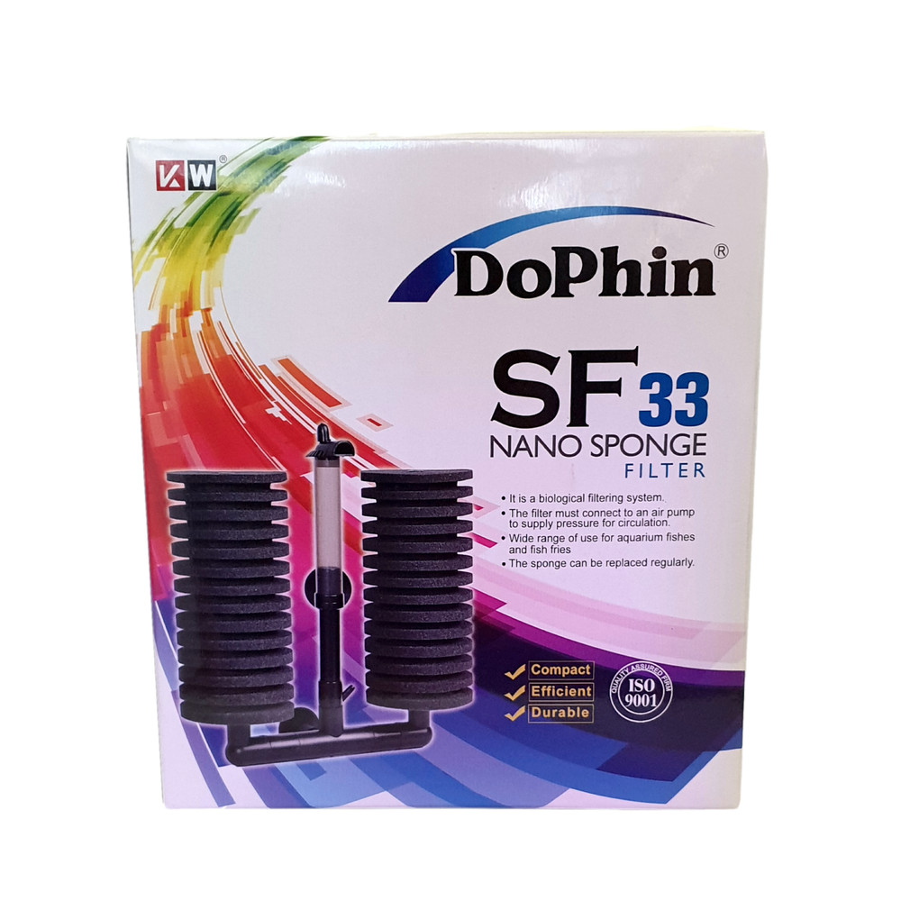 Dophin Nano Sponge Internal Aquarium Filter SF-33