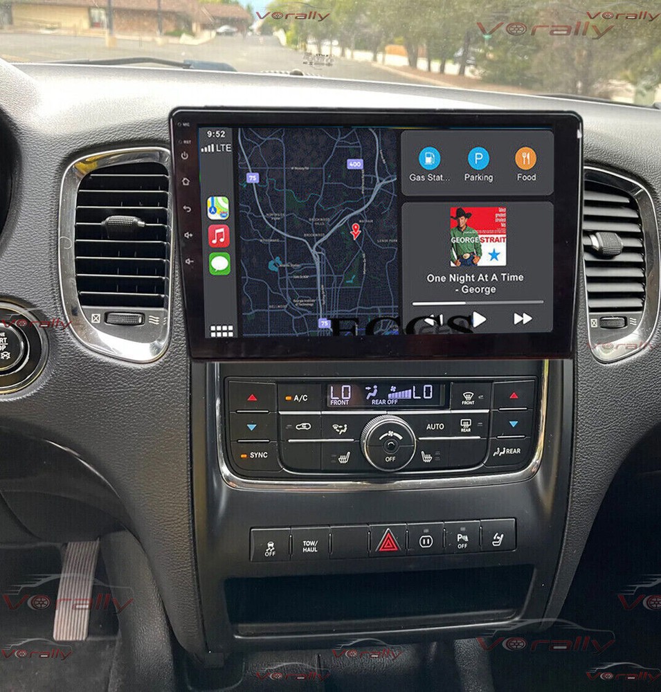 For 2011-2013 Dodge Durango Car Radio Head Unit CarPlay Android Auto Camera GPS