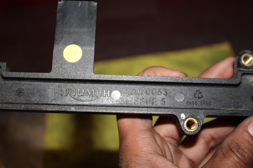2006 Triumph Sprint ST OEM REAR BACK SUBFRAME SUB FRAME MOUNTING MOUNTING