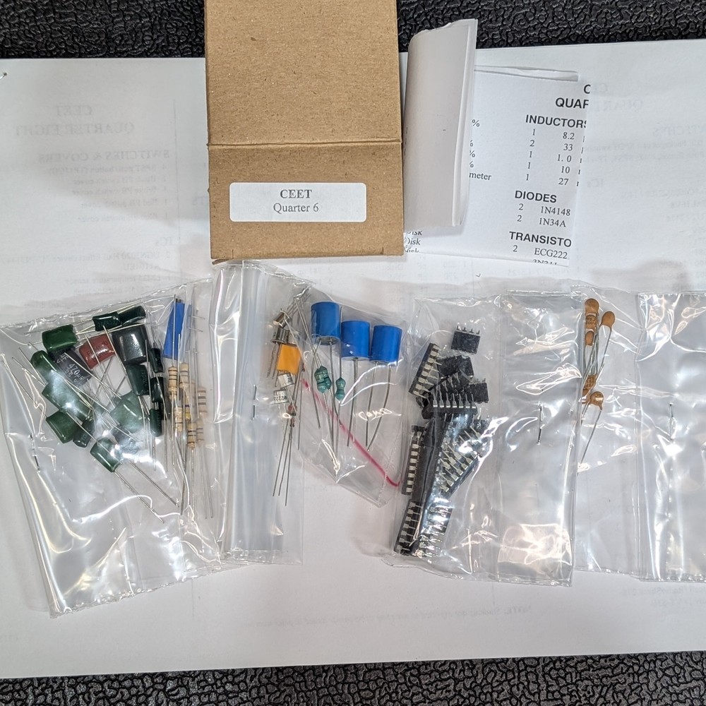 NEW Electronics Project Lot | Tools Weller Xcelite | Components Breadboard ICs