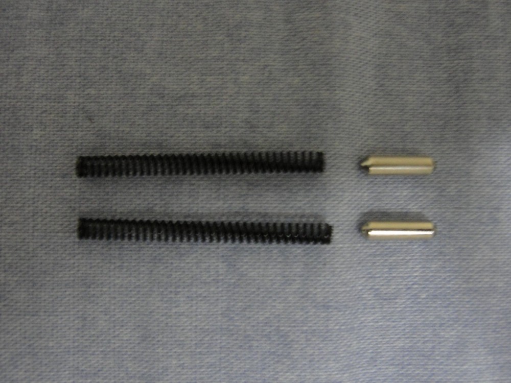 (2) Detents and (2) Springs
