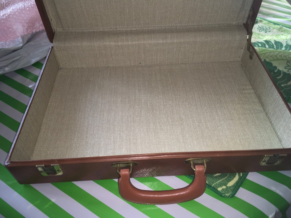 Vintage US Government BLM & Forest Service Fire Fighting Time Keeper Briefcase
