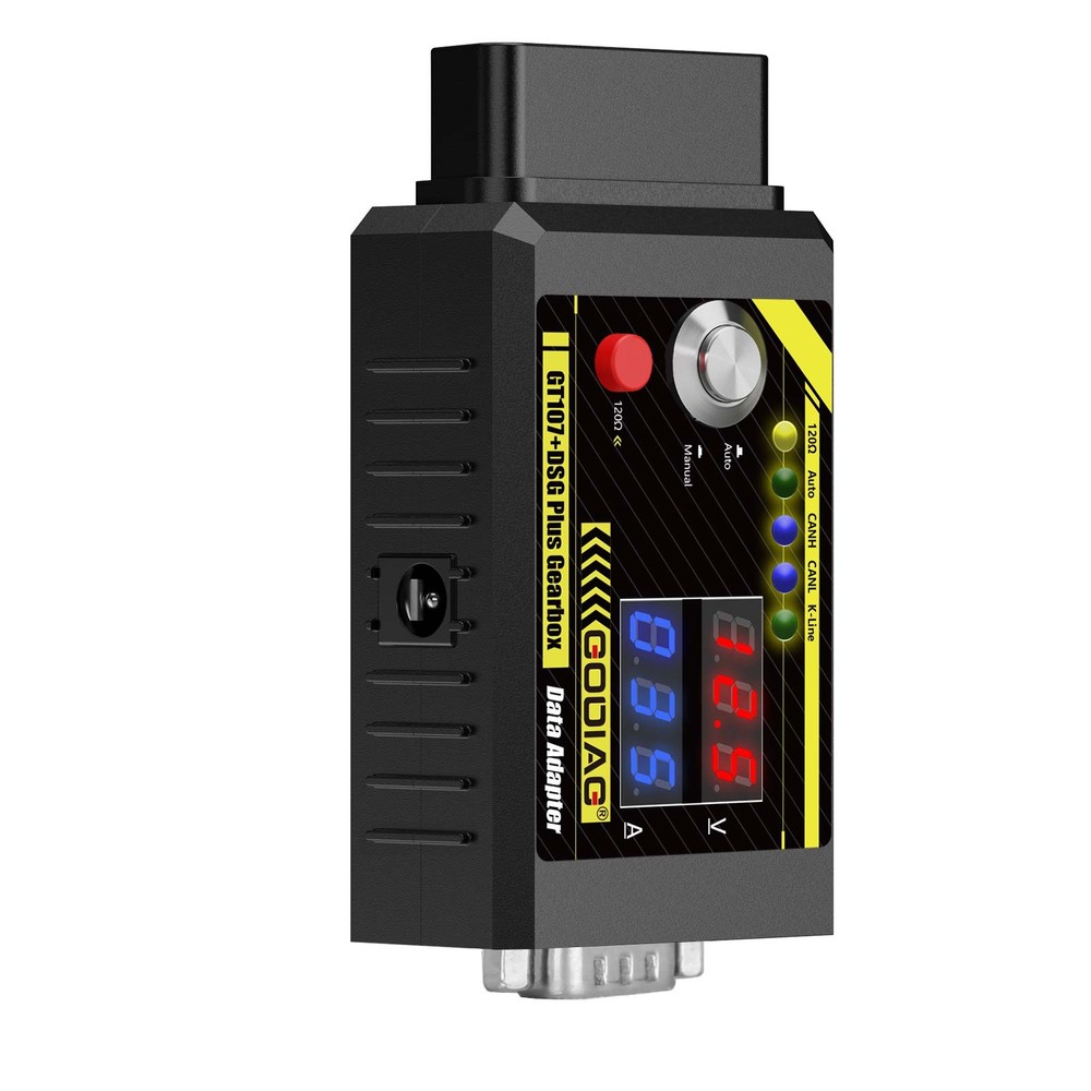 GODIAG GT107+ GT107 DSG Plus Gearbox Data Adapter with Voltage Current Display