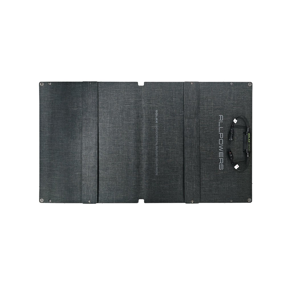 ALLPOWERS SOLAX SE100 Portable Solar Panel 100W ETFE IP68 Foldable Solar Charger