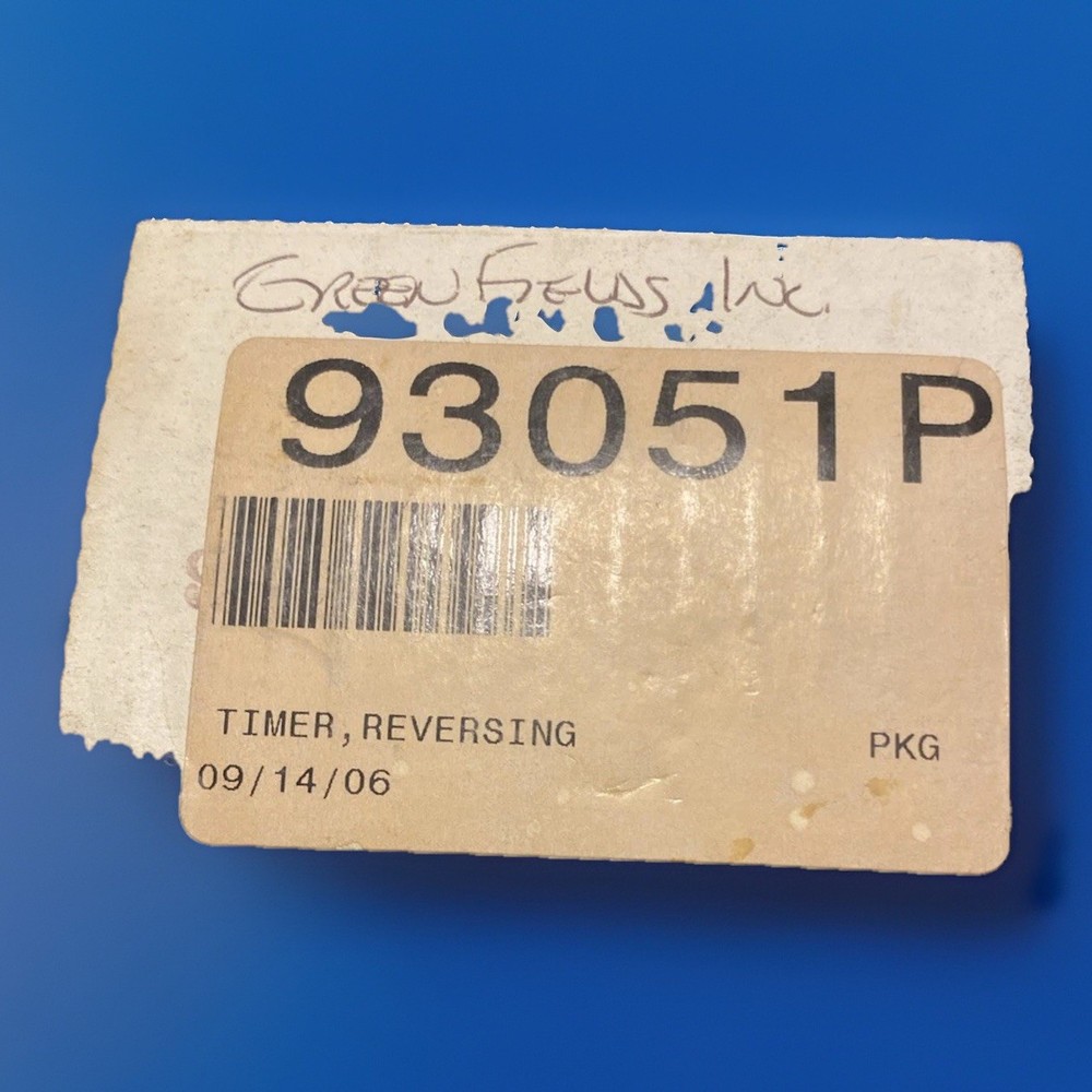 93051P Reversing Washer Timer for Dexter